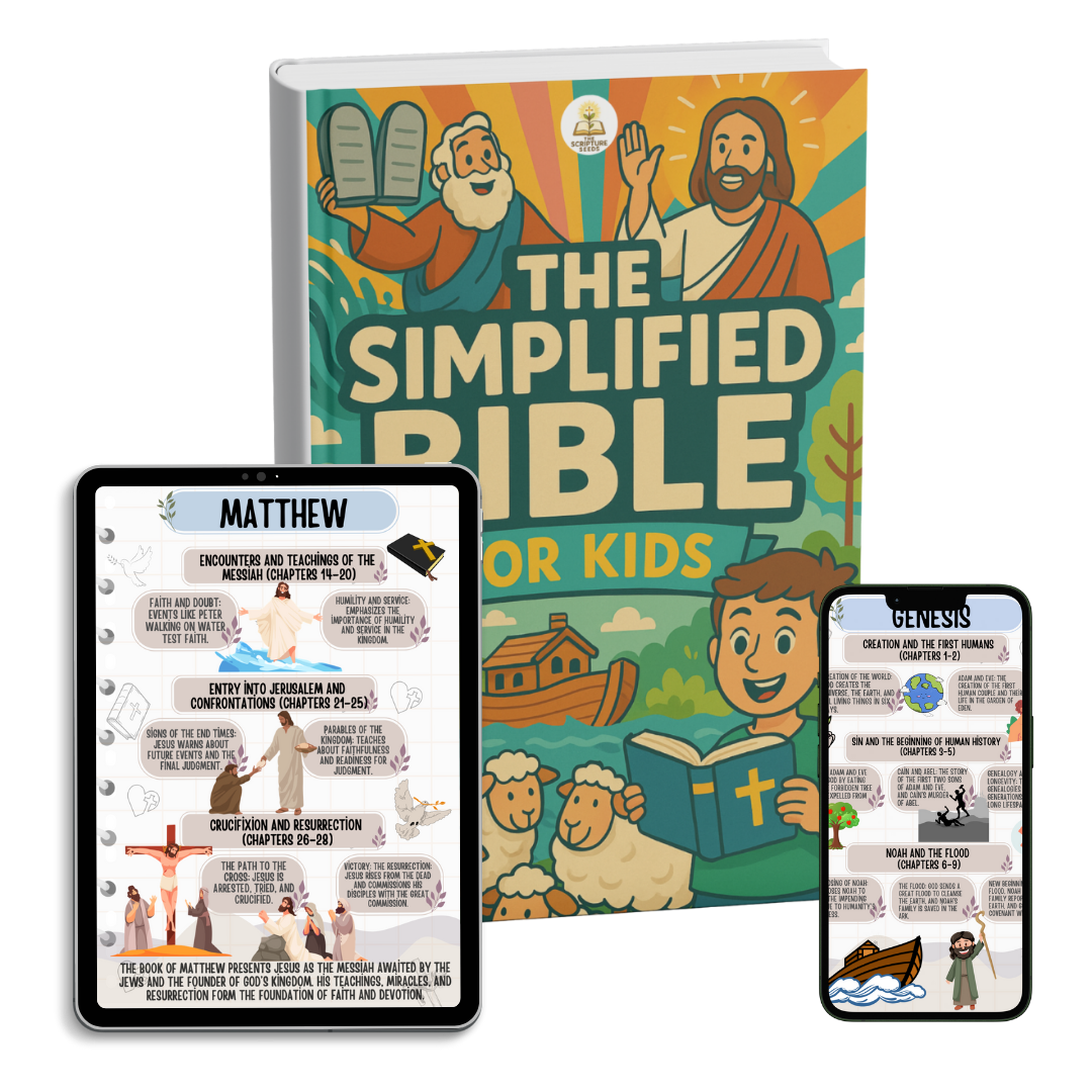The Simplified Bible for Kids (Printed Book + eBook)