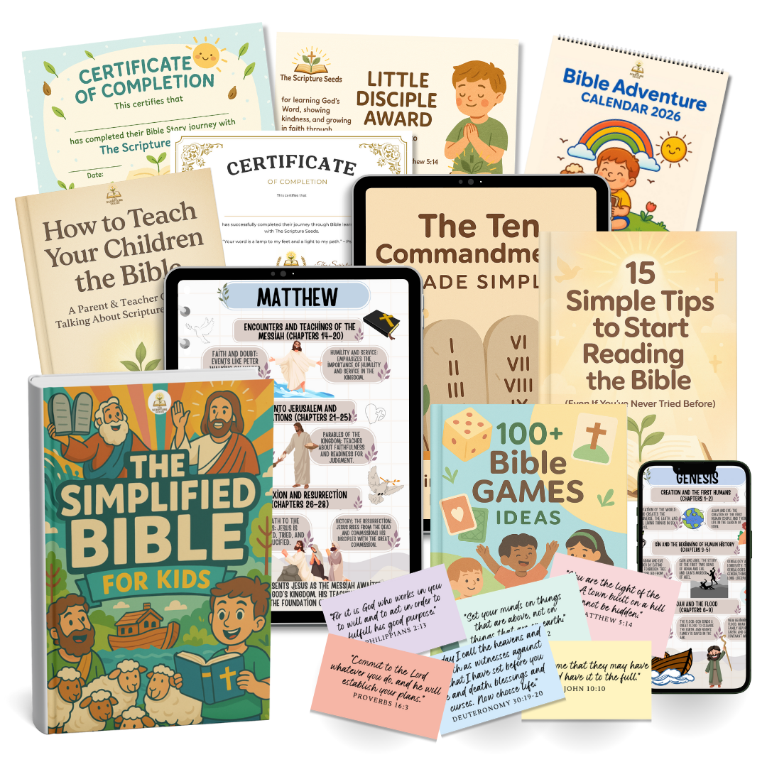 The Simplified Bible for Kids (Printed Book + eBook)