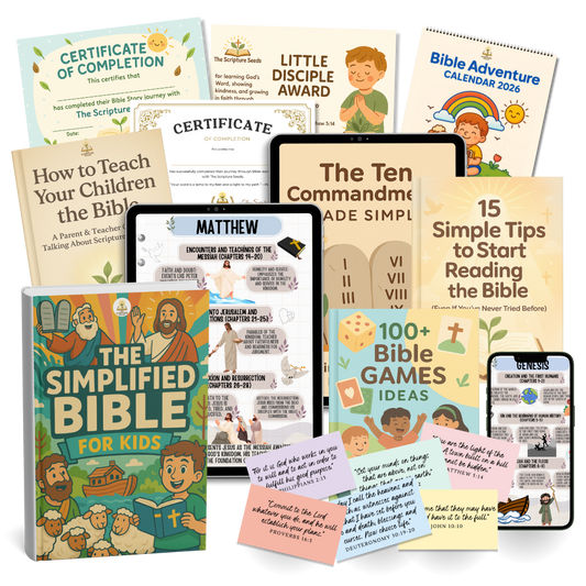 The Simplified Bible for Kids (Printed Book + eBook)